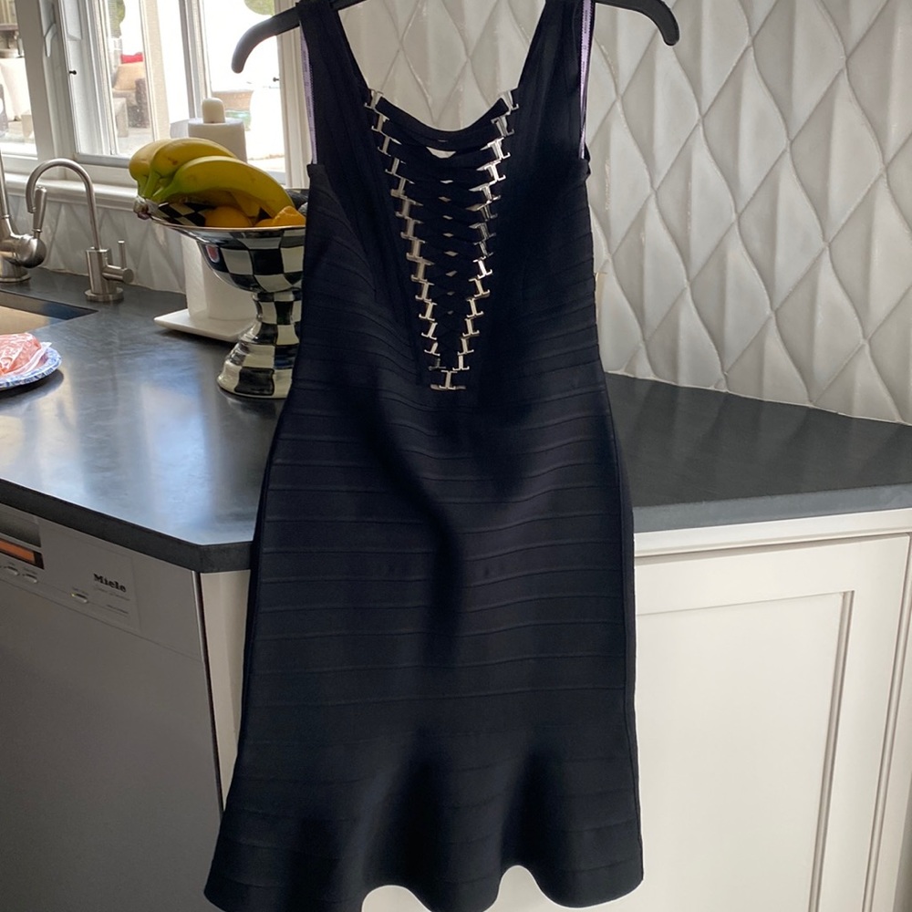 Herve Leger size small worn once, bought @ garden state plaza store